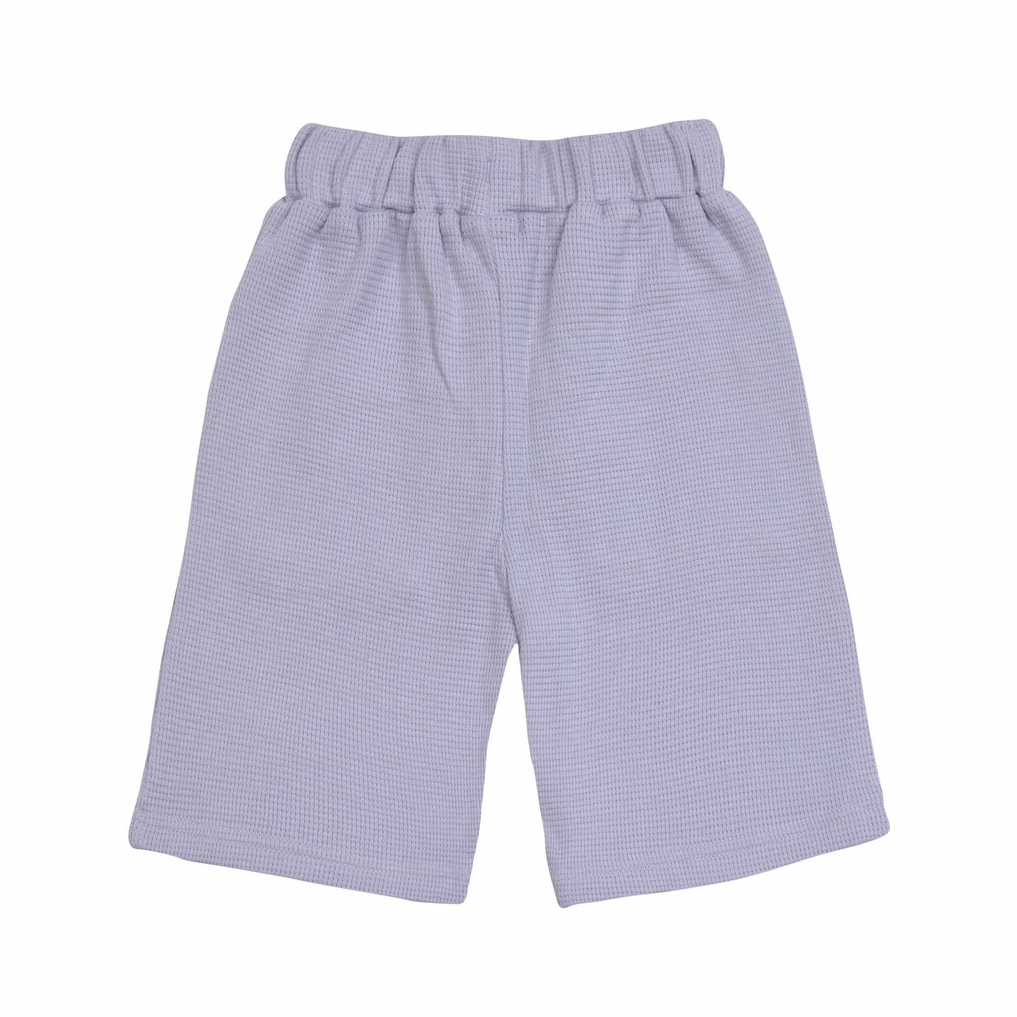 Lassig Shorts Waffle GOTS - pastel lilac
