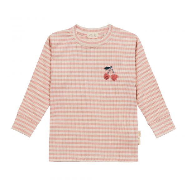 Lassig Long Sleeve Shirt Ribbed - Cherry peach