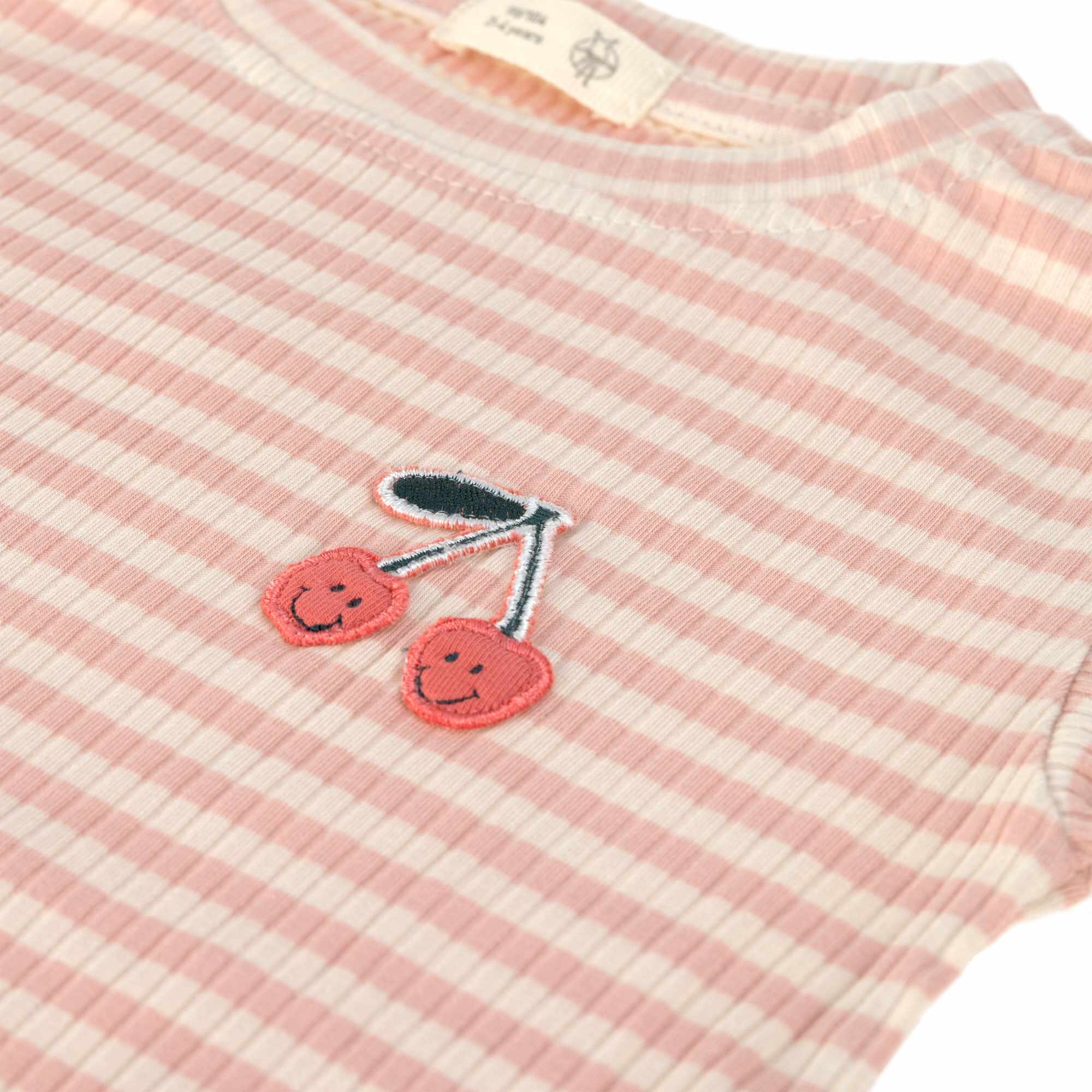 Lassig Long Sleeve Shirt Ribbed - Cherry peach