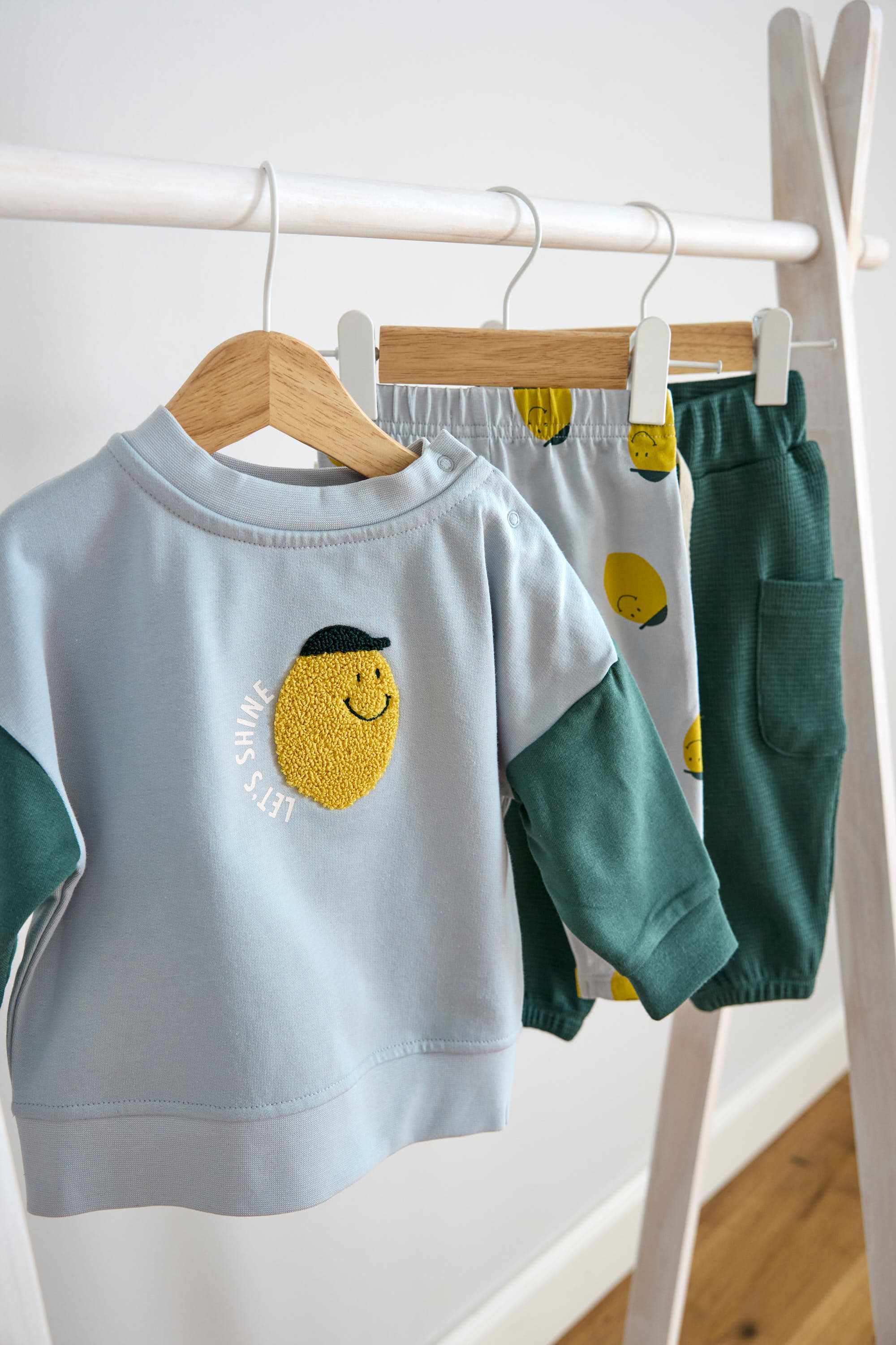 Lassig Kids Sweater GOTS - Lemon