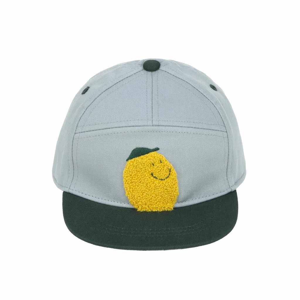 Lassig Kids Skater Cap - Lemon light blue/dark green