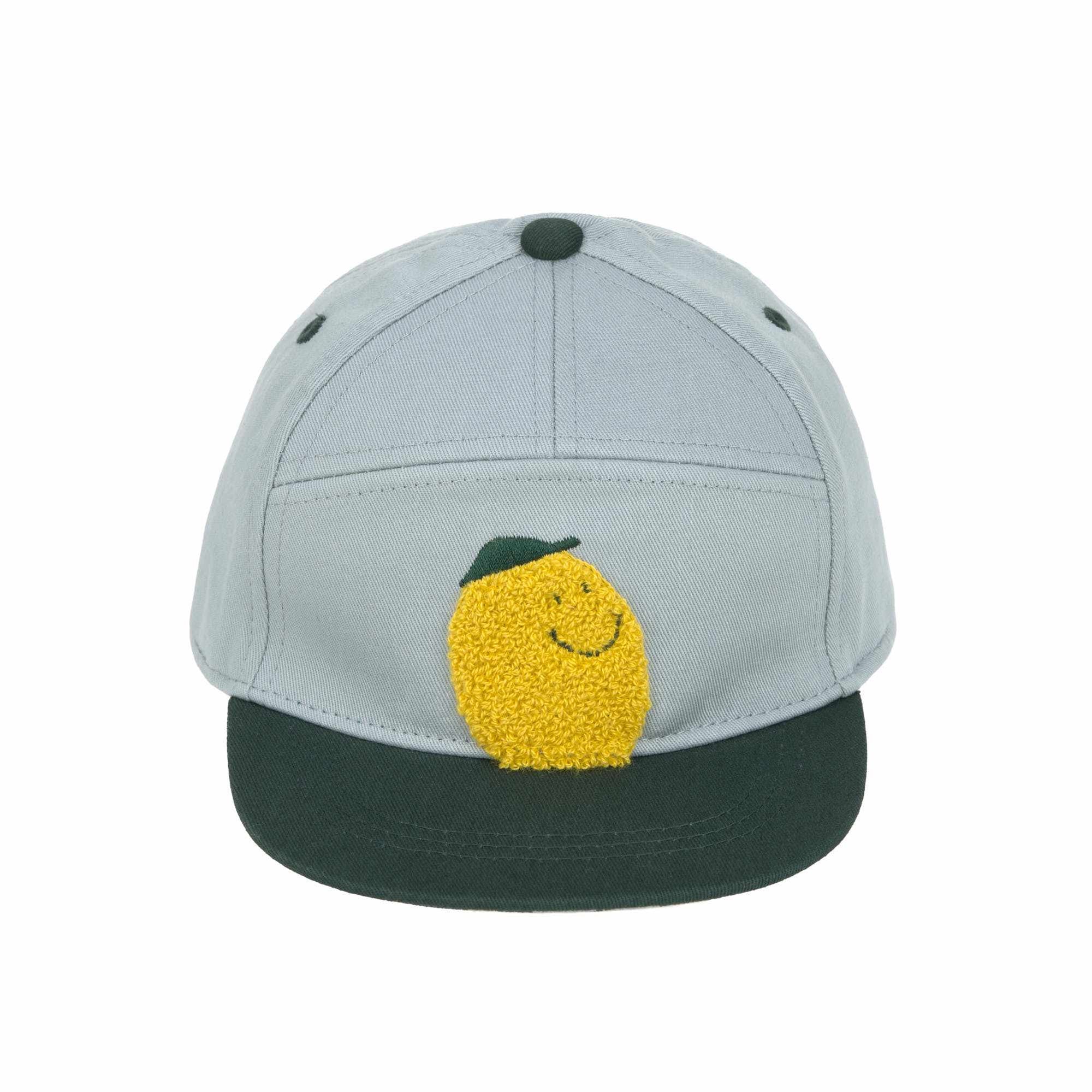 Lassig Kids Skater Cap - Lemon light blue/dark green