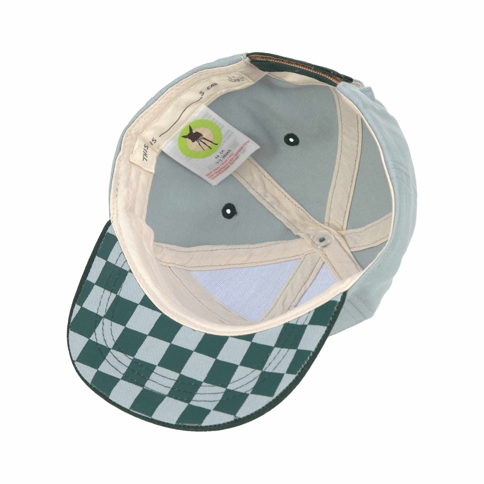 Lassig Kids Skater Cap - Lemon light blue/dark green