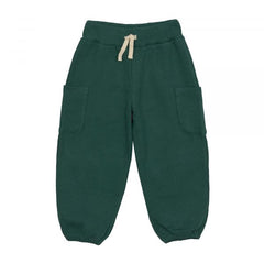 Lassig Cargo Pants Waffle GOTS - dark green