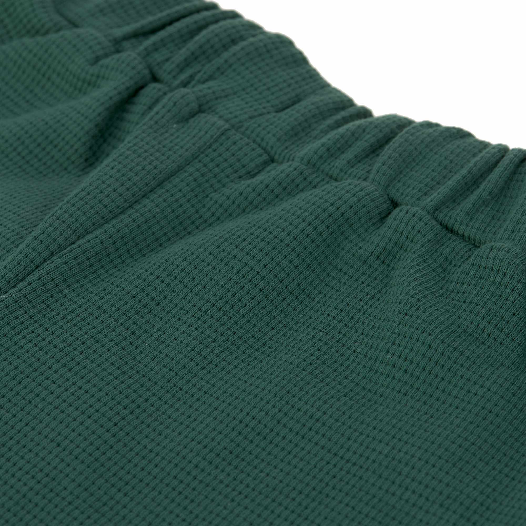 Lassig Cargo Pants Waffle GOTS - dark green