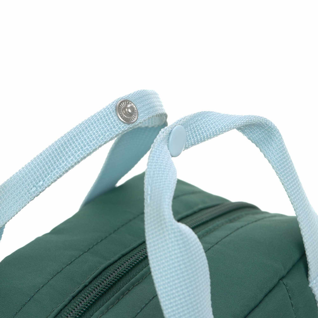 Lassig Mini Square Backpack Little Gang - Lemon dark green