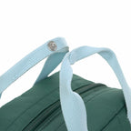 Lassig Mini Square Backpack Little Gang - Lemon dark green