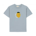 Lassig T-Shirt Jersey GOTS - Lemon light blue