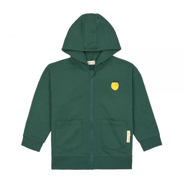 Lassig Sweat Jacket GOTS - dark green