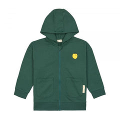 Lassig Sweat Jacket GOTS - dark green