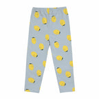 Lassig Leggings Jersey GOTS - Lemon light blue