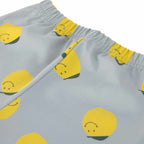 Lassig Leggings Jersey GOTS - Lemon light blue