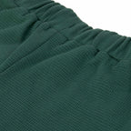 Lassig Shorts Waffle GOTS - dark green