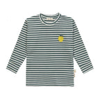 Lassig Long Sleeve Shirt Ribbed - Lemon dark green