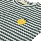 Lassig Long Sleeve Shirt Ribbed - Lemon dark green