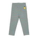 Lassig Leggings Ribbed - Lemon dark green