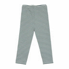 Lassig Leggings Ribbed - Lemon dark green