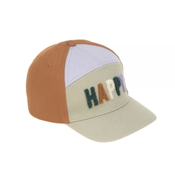 Lassig Kids Base Cap - Happy light khaki/caramel