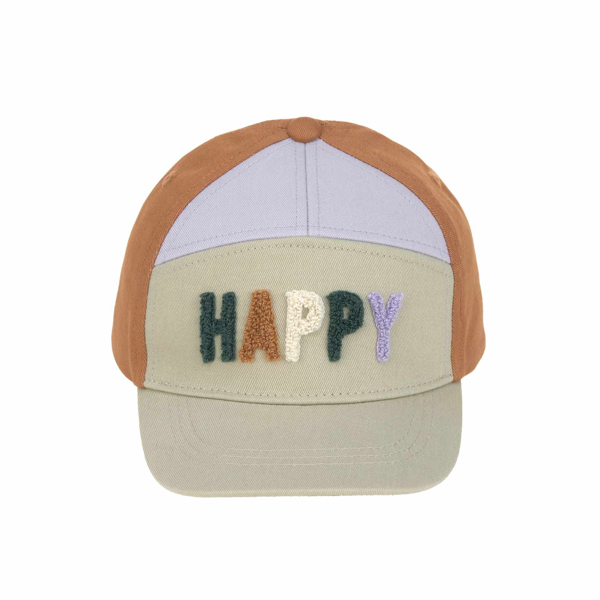 Lassig Kids Base Cap - Happy light khaki/caramel