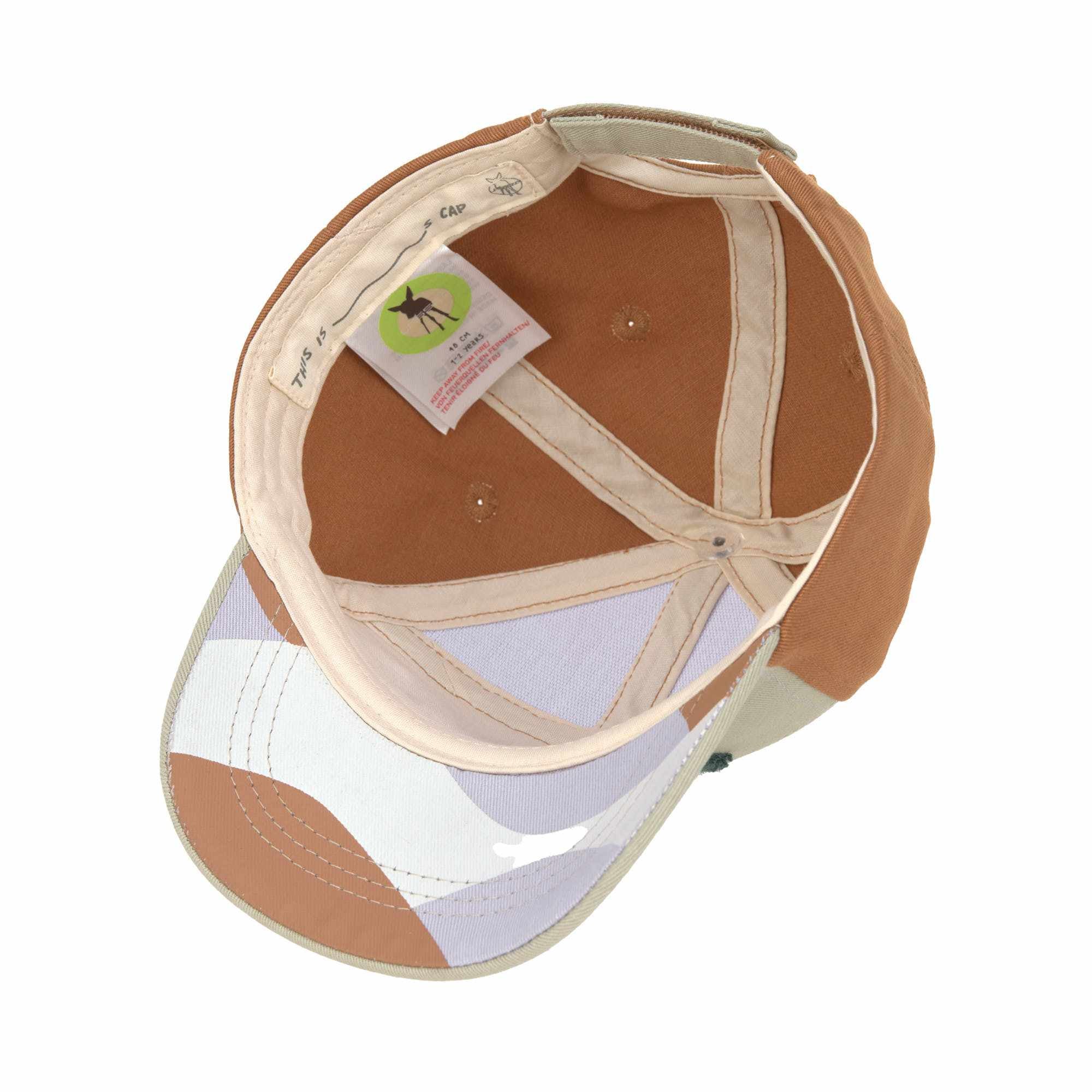 Lassig Kids Base Cap - Happy light khaki/caramel
