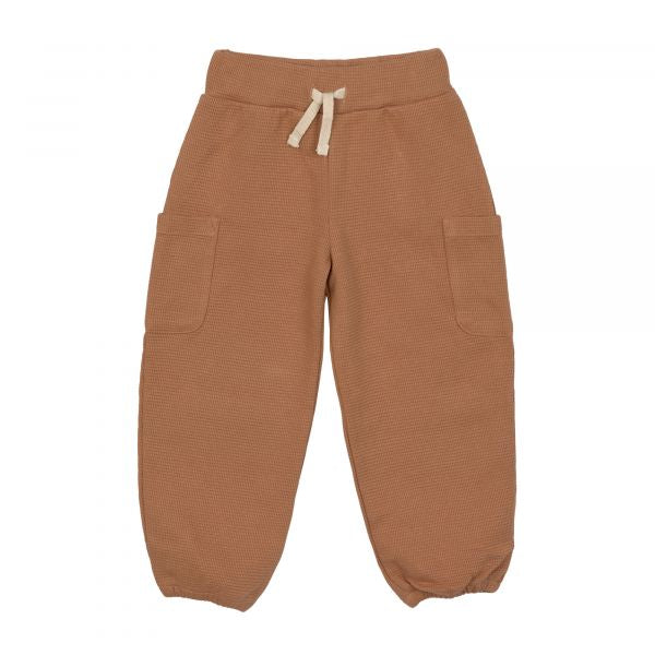 Lassig Cargo Pants Waffle GOTS - caramel