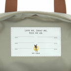 Lassig Mini Square Backpack Little Gang - light khaki