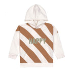 Lassig Kids Hoodie GOTS - Happy milky/caramel