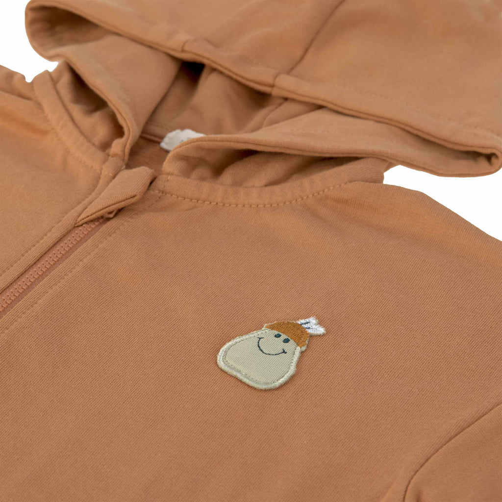 Lassig Sweat Jacket GOTS - caramel