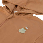 Lassig Sweat Jacket GOTS - caramel