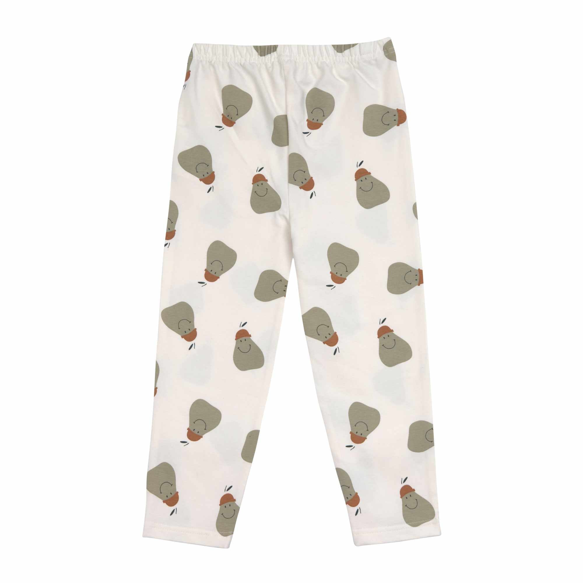 Lassig Leggings Jersey GOTS - Pear milky