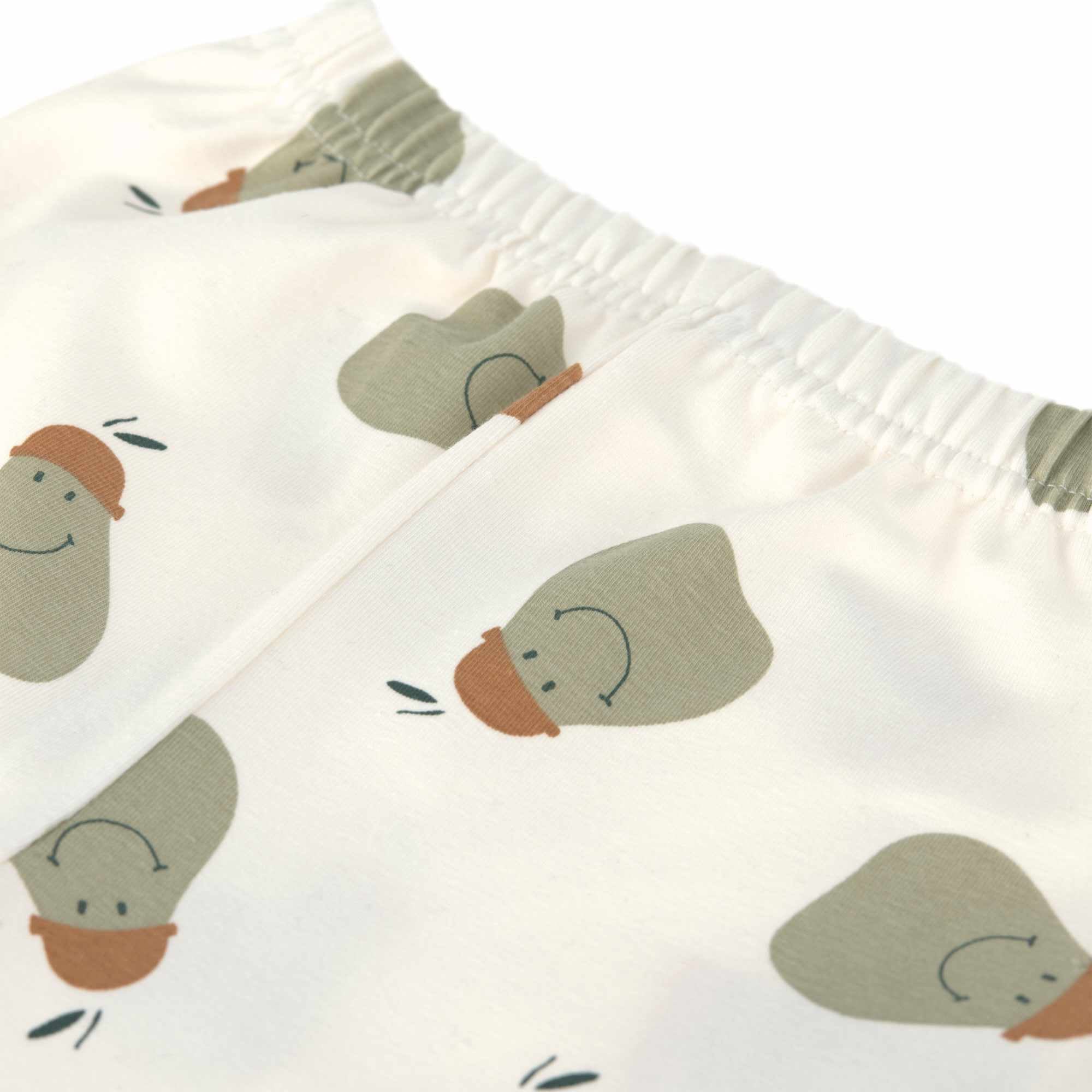 Lassig Leggings Jersey GOTS - Pear milky