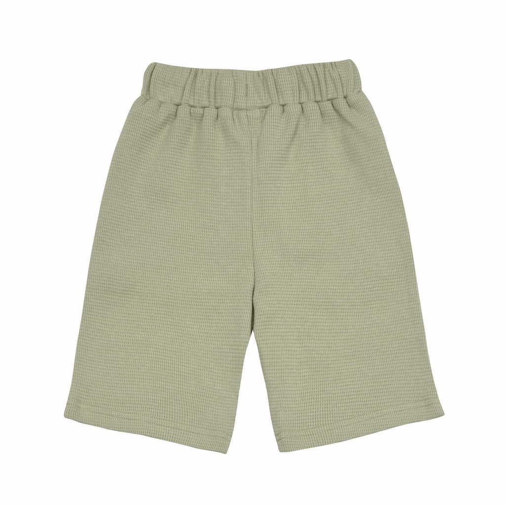 Lassig Shorts Waffle GOTS - light khaki
