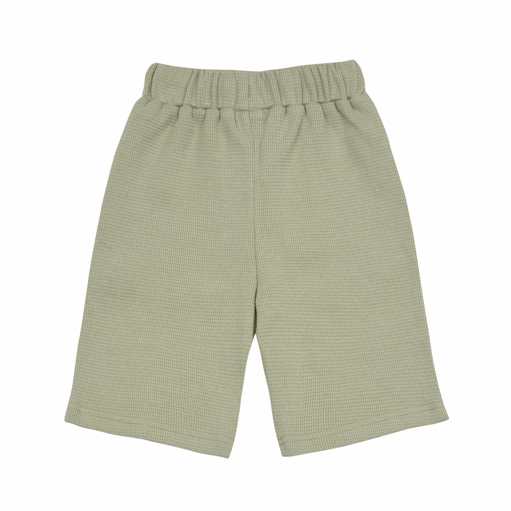 Lassig Shorts Waffle GOTS - light khaki