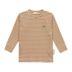 Lassig Long Sleeve Shirt Ribbed -  Pear caramel