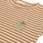 Lassig Long Sleeve Shirt Ribbed -  Pear caramel