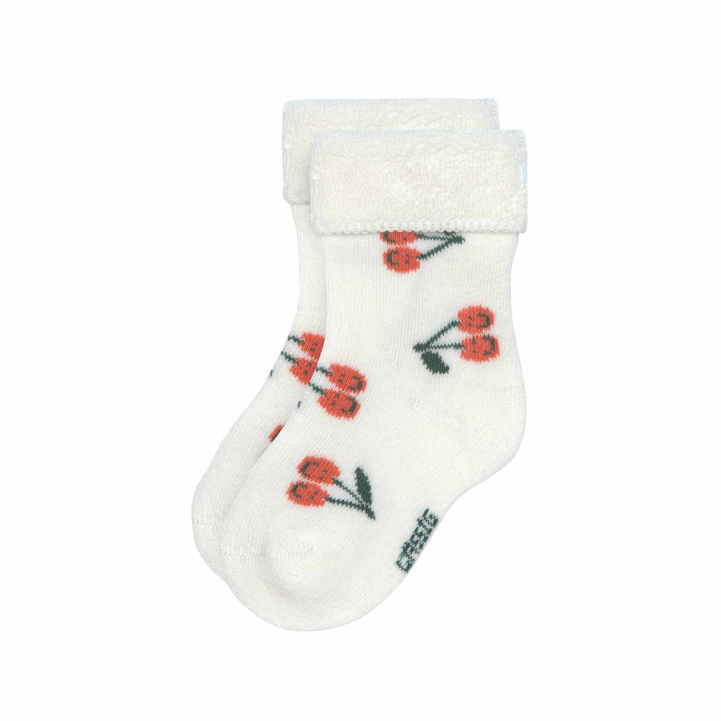 Lassig Terry Socks GOTS 3 pcs - assorted Cherry peach