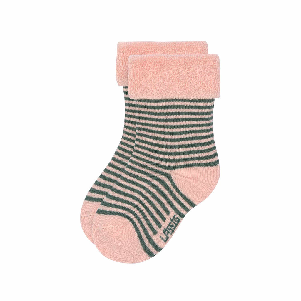 Lassig Terry Socks GOTS 3 pcs - assorted Cherry peach