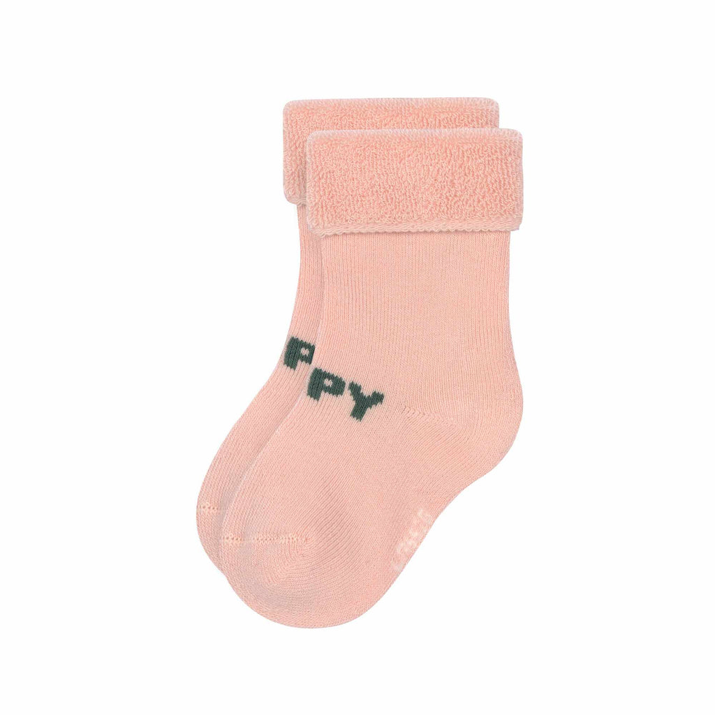 Lassig Terry Socks GOTS 3 pcs - assorted Cherry peach