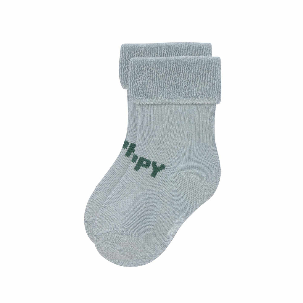 Lassig Terry Socks GOTS 3 pcs -  assorted Lemon light blue
