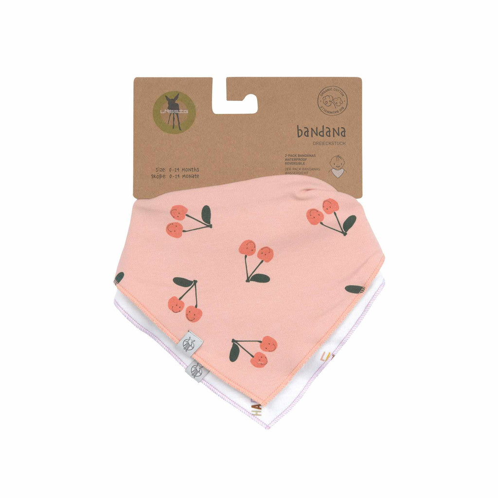 Lassig Bandana/cowl-neck 2 pcs  - Happy Fruits Cherry