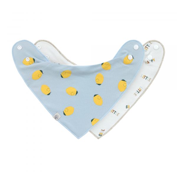 Lassig Bandana/cowl-neck 2 pcs - Happy Fruits Lemon