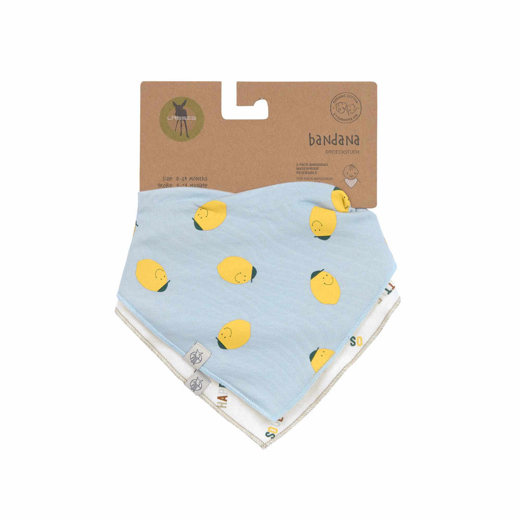 Lassig Bandana/cowl-neck 2 pcs - Happy Fruits Lemon