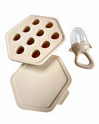 Chewies and More Fruit Pacifier Set - Beige