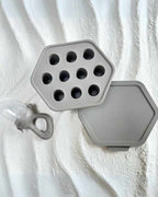 Chewies and More Fruit Pacifier Set - Taupe Grey