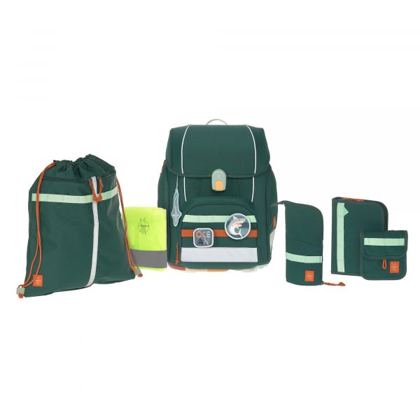 Lassig School Set Boxy Unique - dark green