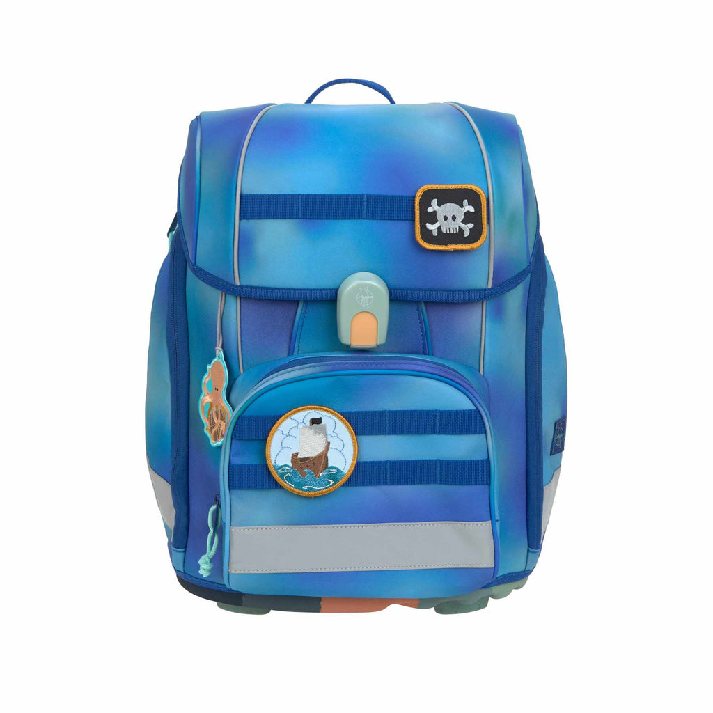 Lassig School Set Boxy Unique - gradient green/blue