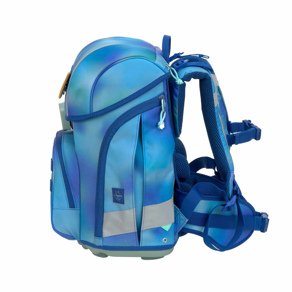 Lassig School Set Boxy Unique - gradient green/blue