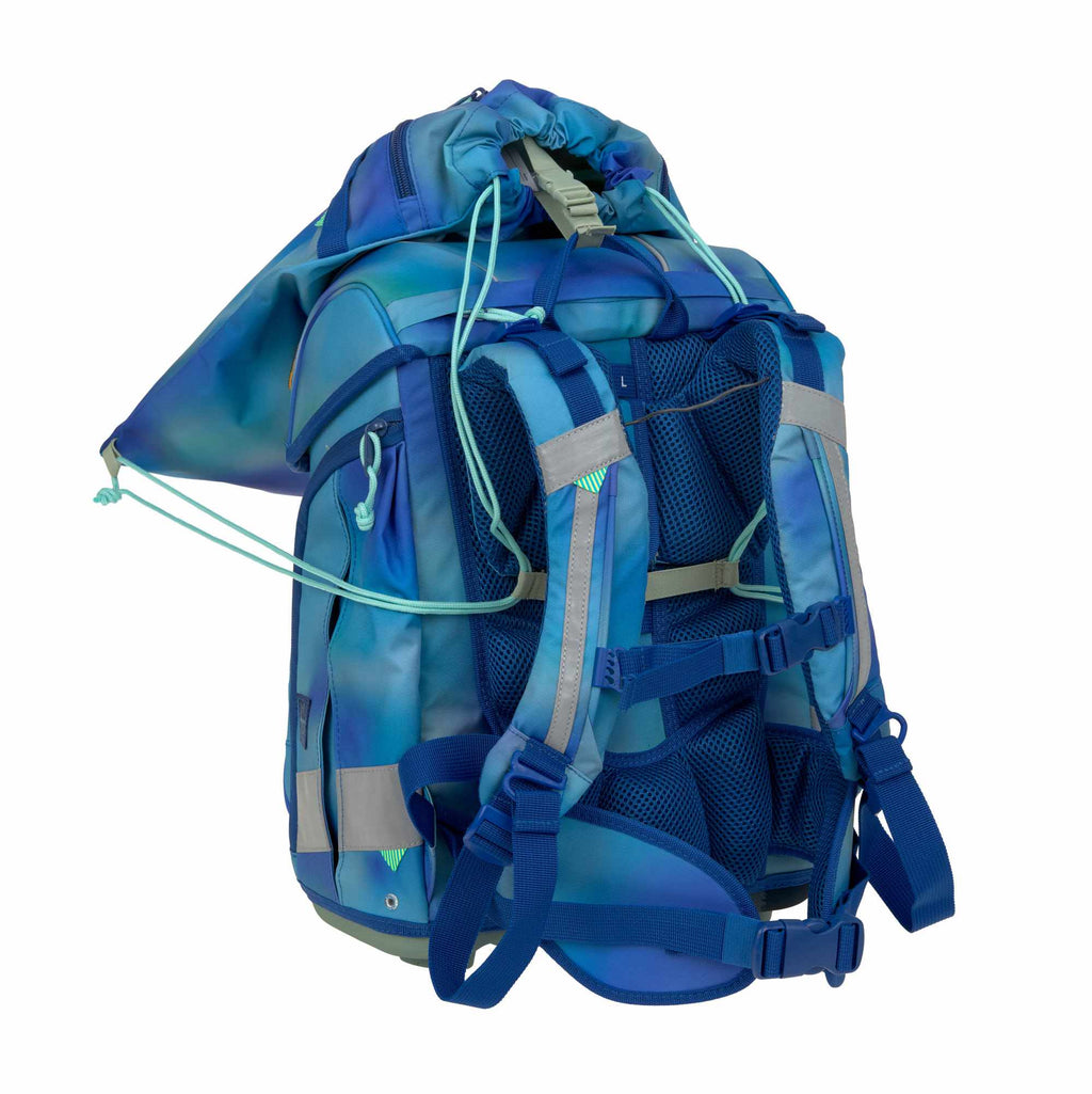 Lassig School Set Boxy Unique - gradient green/blue