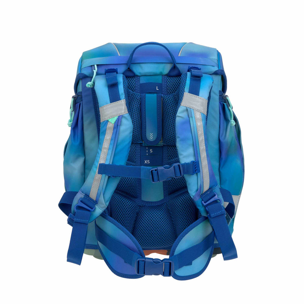 Lassig School Set Boxy Unique - gradient green/blue