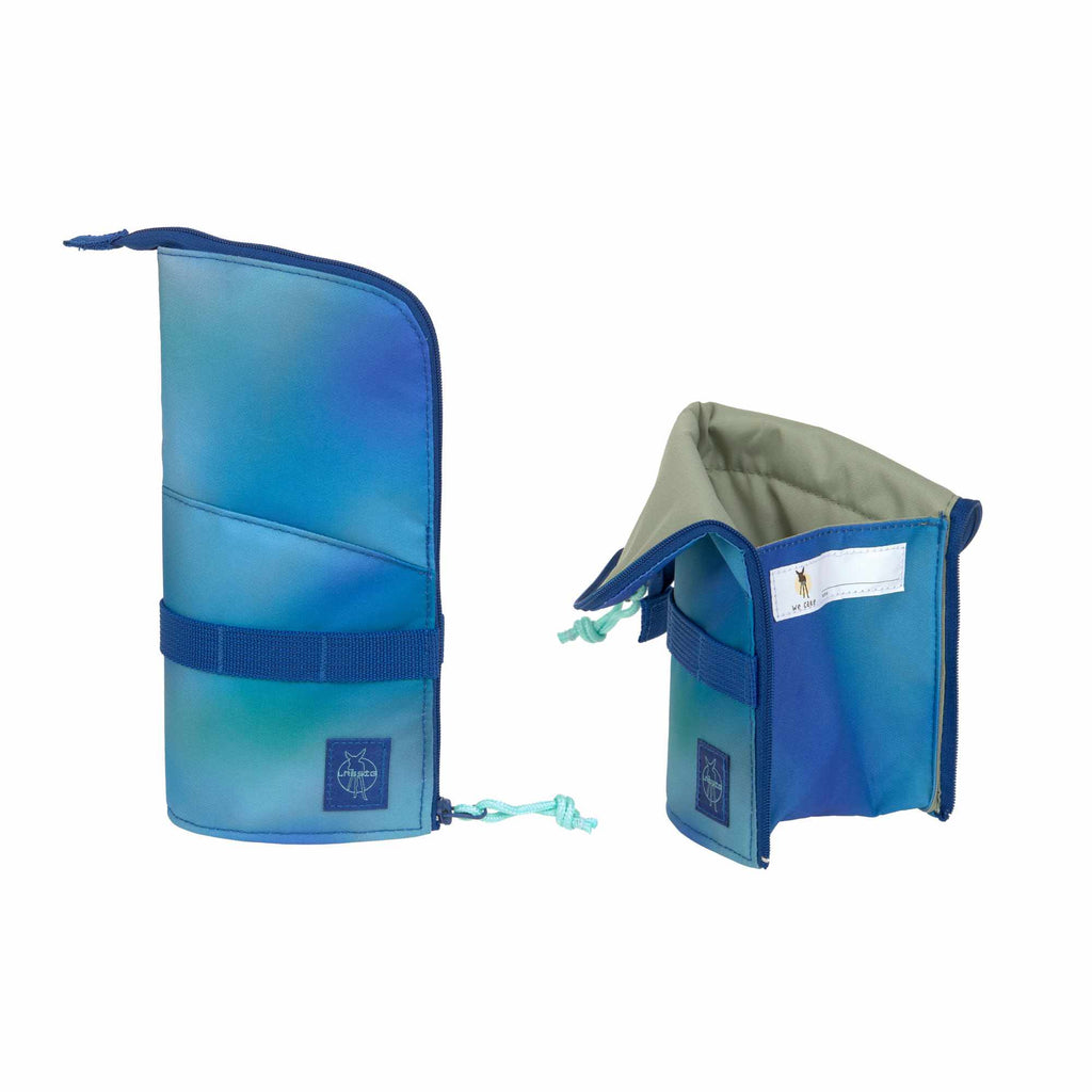 Lassig School Set Boxy Unique - gradient green/blue
